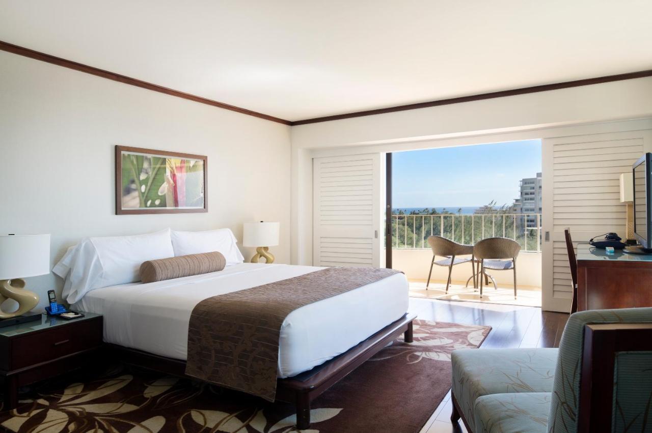 Habitación Doble cama grande - vistas parciales al mar