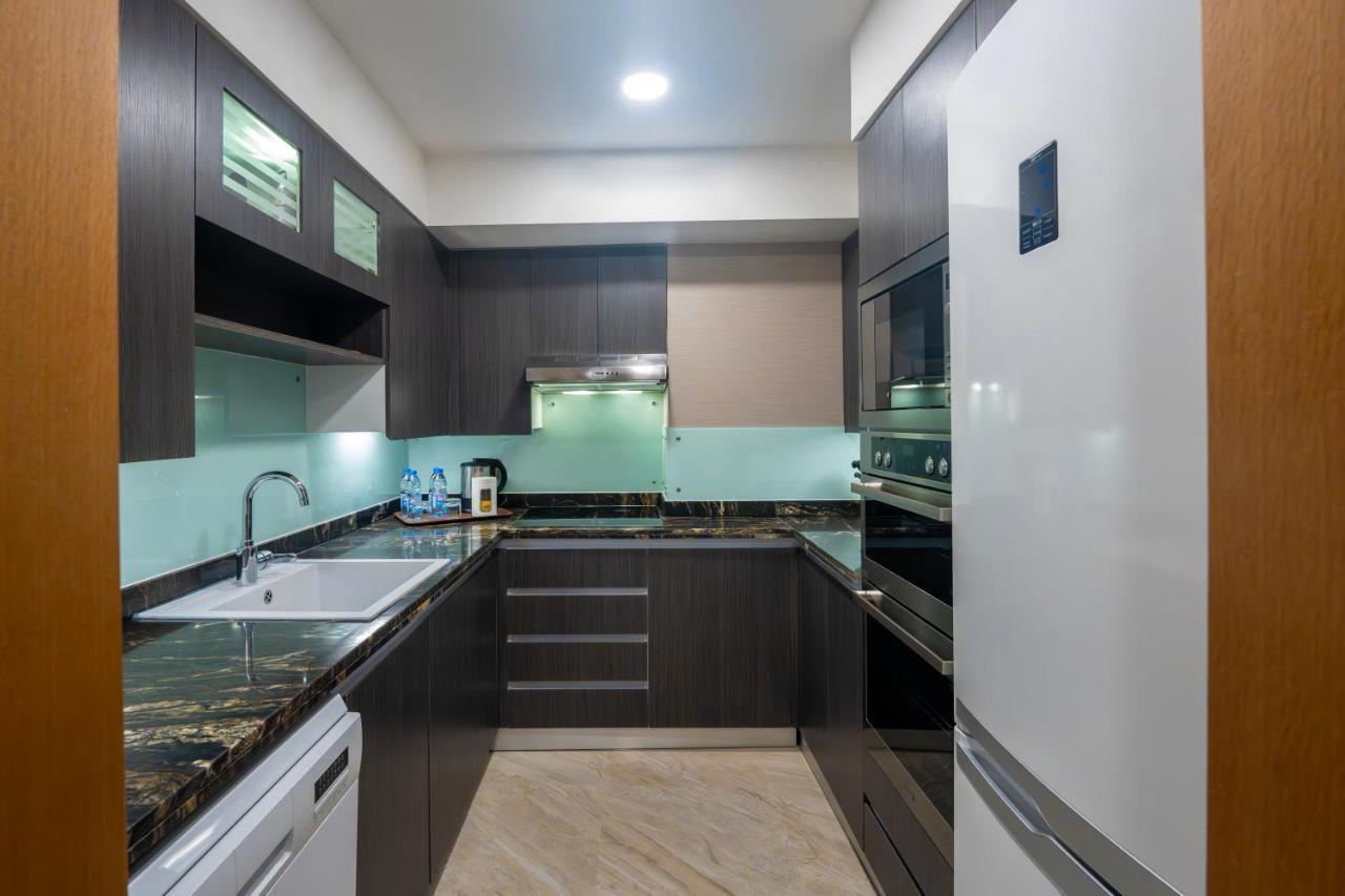 Premium Two Bedroom Large Family Apartment Kitchen on Spa treatments