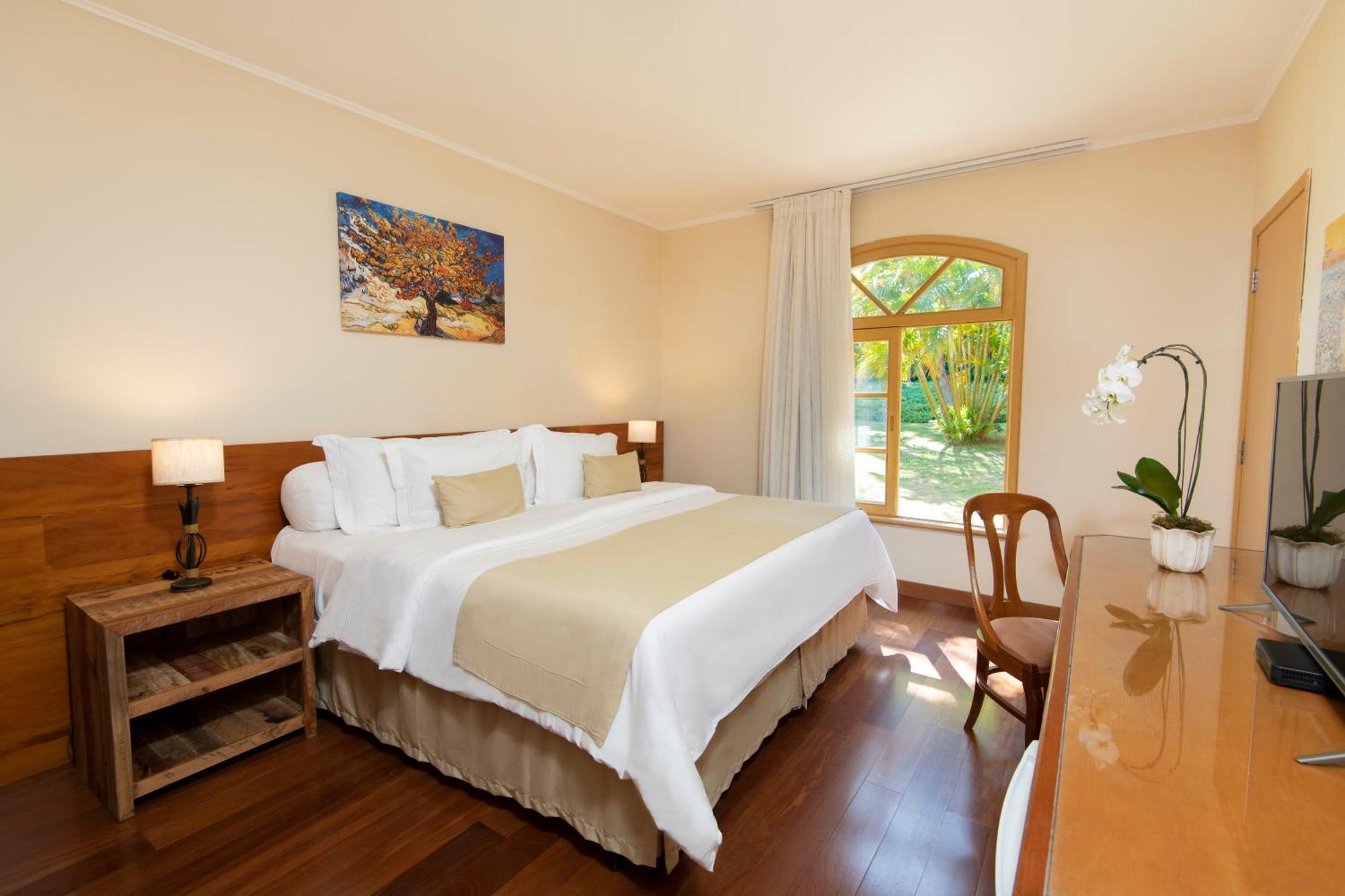 Quarto Standard com 2 Camas de Solteiro e Vista do Jardim