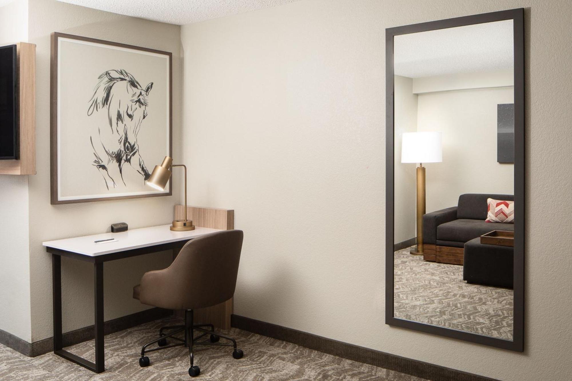 King Suite with Trundle Sofa - Hearing Accessible