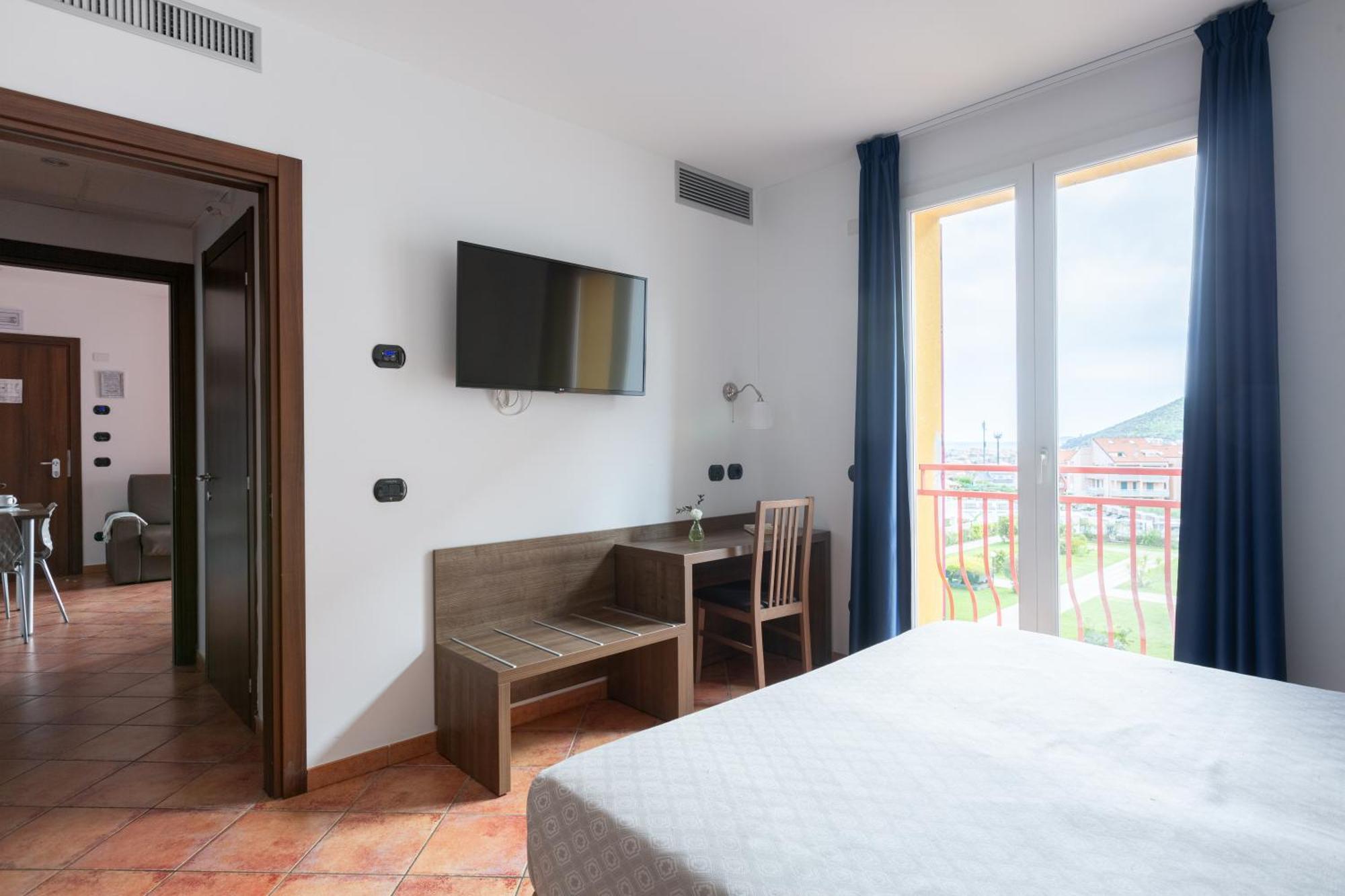 Apartment mit 1 Schlafzimmer und Balkon