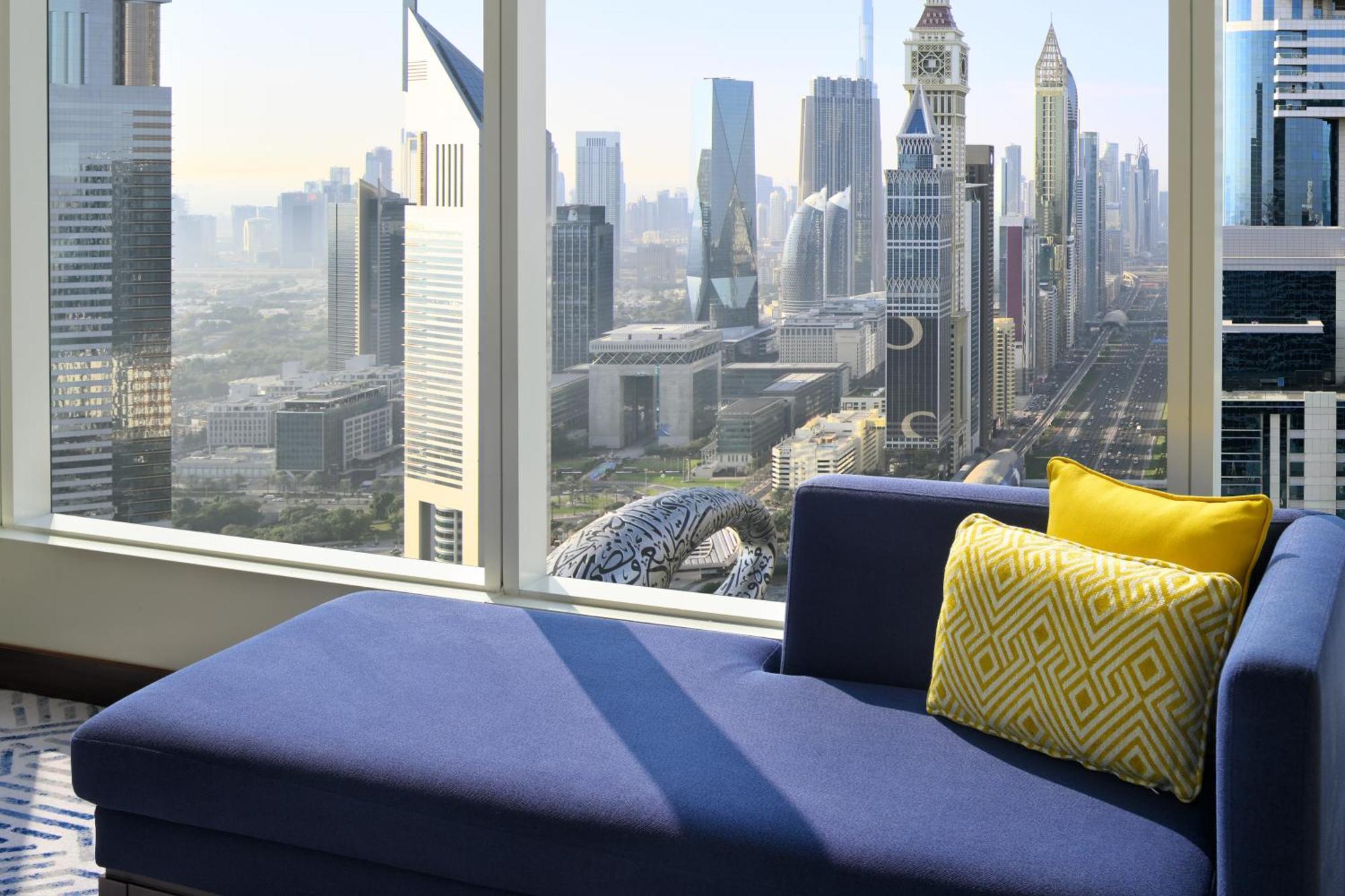One-Bedroom Ambassador Suite with Skyline View - High Floor