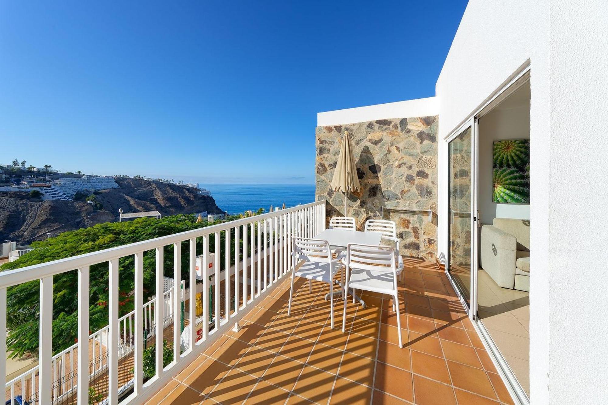 Premium One Bedroom Apartment Balcony