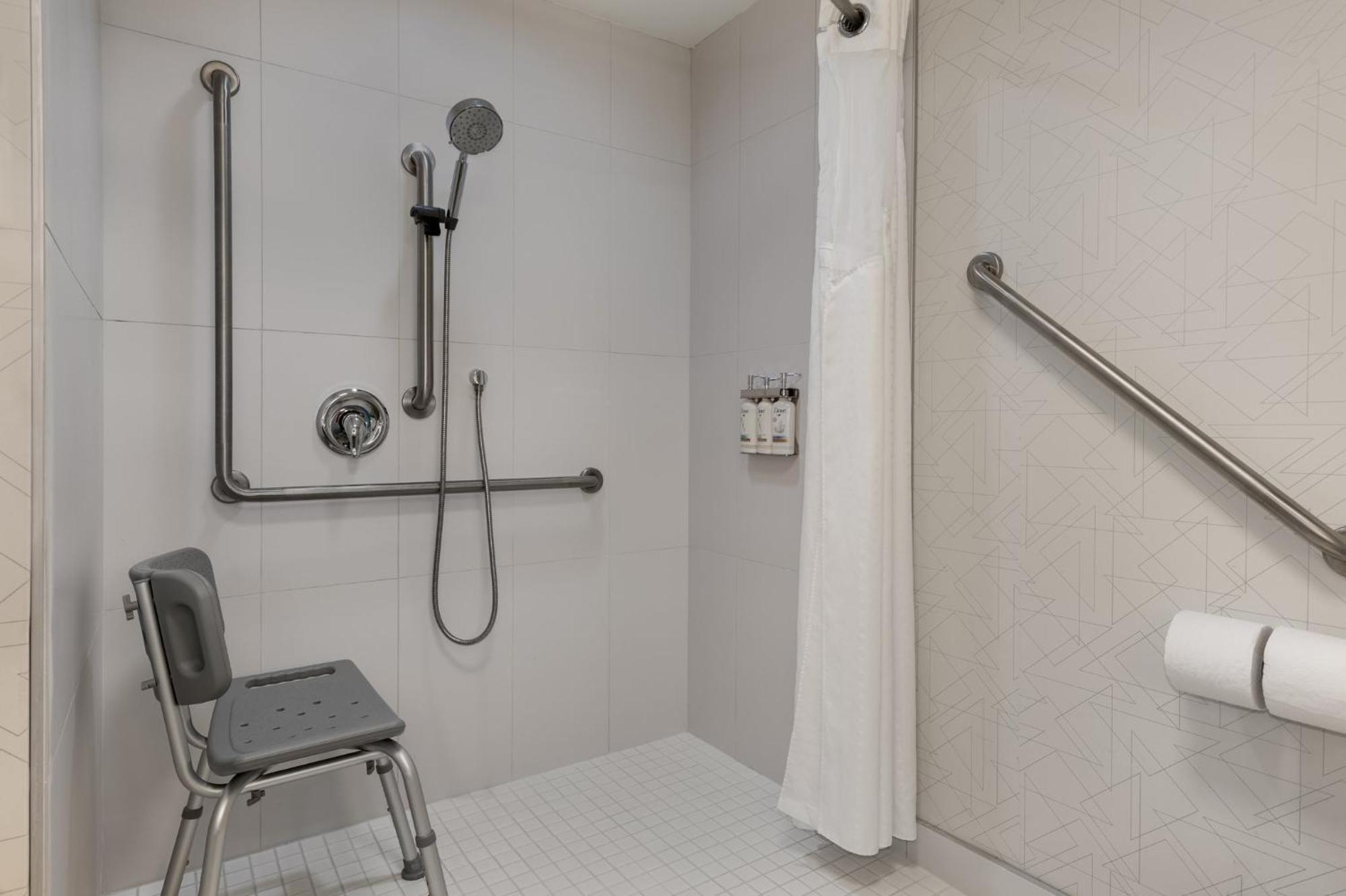 King Room Hearing Accessible Roll Shower