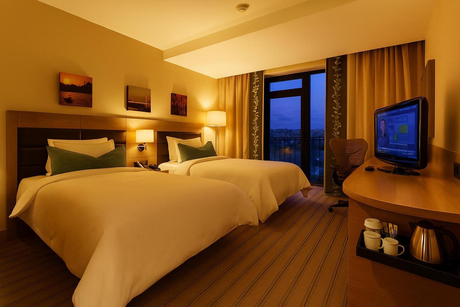 Twin Room with Sea View