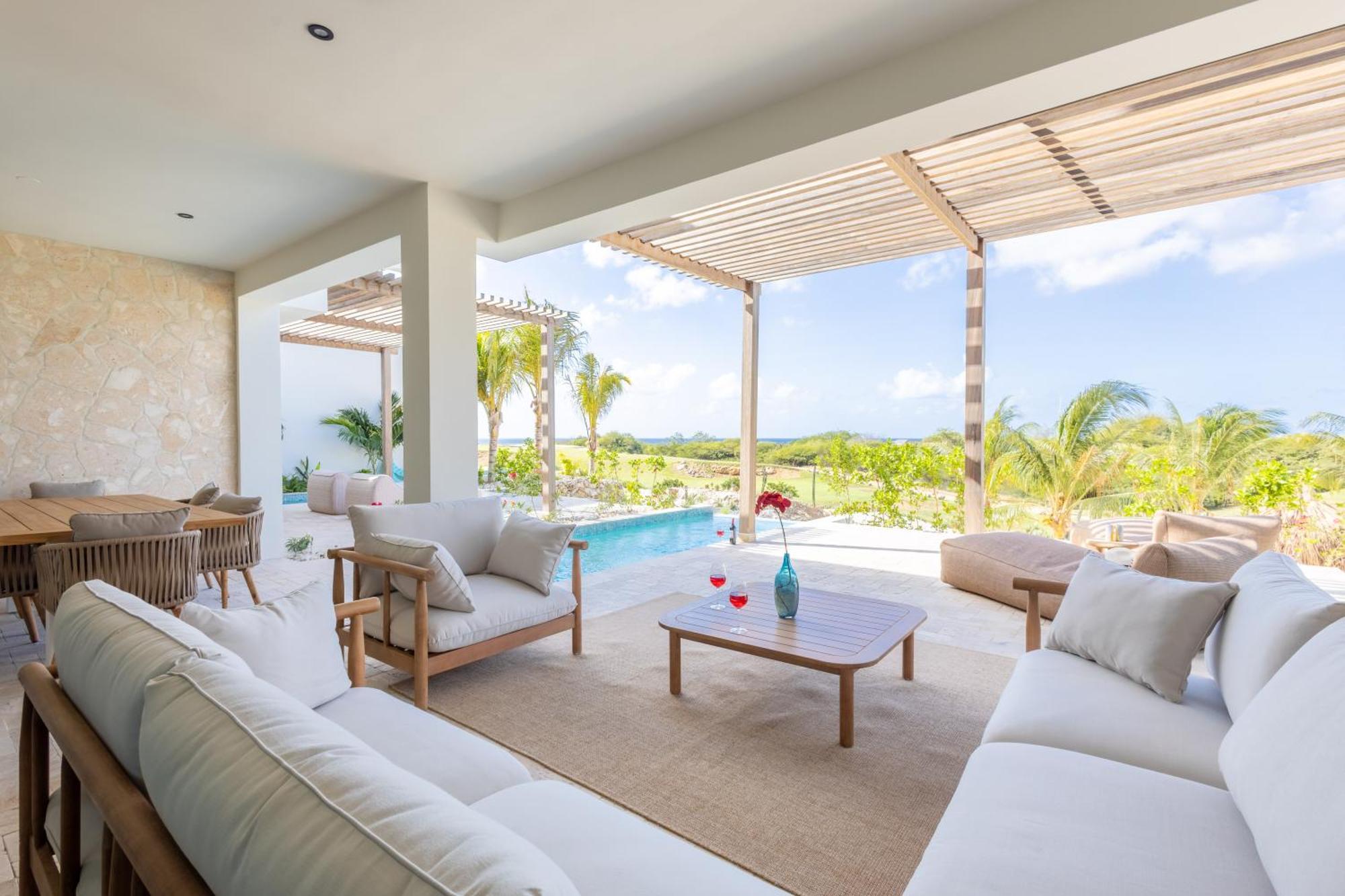 Apartment mit 3 Schlafzimmern und privatem Pool