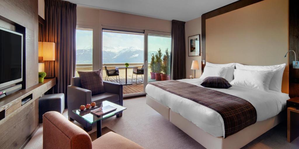 Premium Doppelzimmer mit Bergblick