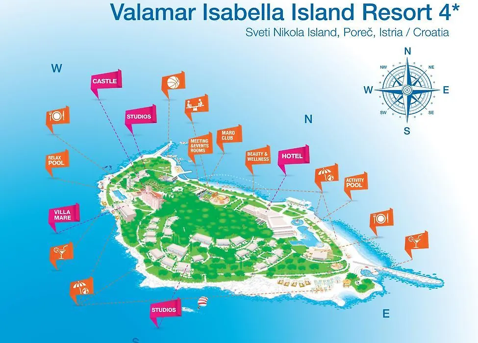 Isabella Island Miramare Suites & Villas, Valamar Collection-1