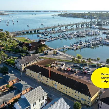 Historic Waterfront Marion Motor Lodge In Downtown St Augustine-2
