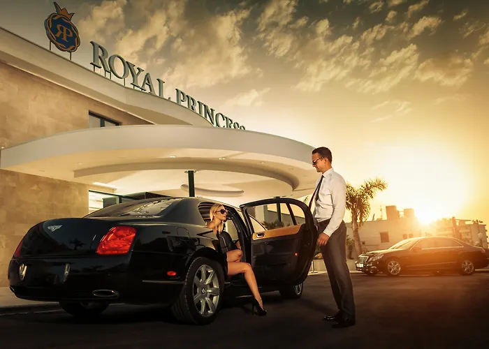 In Luxury hotels Royal Princess