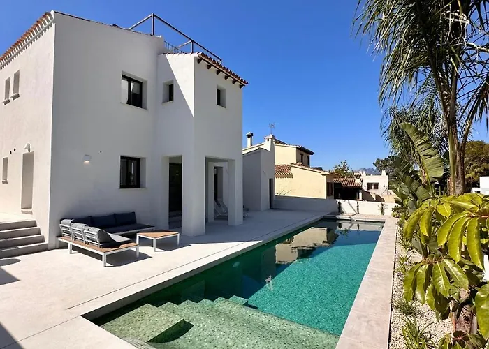 Villa: Villa Floris Moraira 500M To Sand Beach Moraira Saturday Arrive-Leave Only