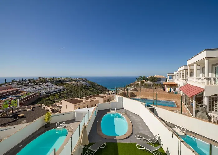 Villa con piscina: Mirador del Mar Villas