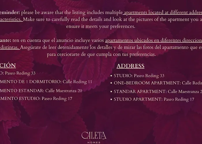 Vakantieverhuur: Malagueta Beach