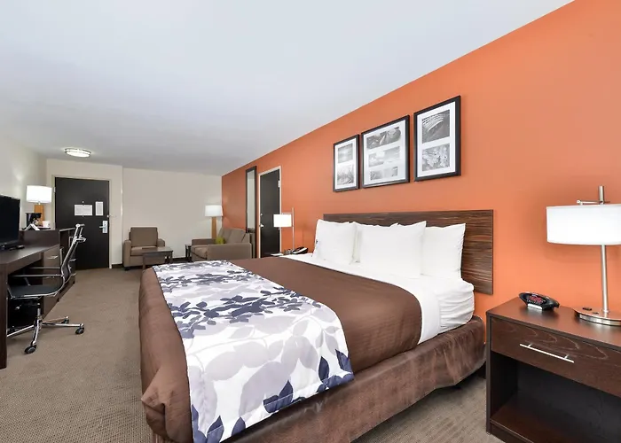Pet Friendly hotel: Sleep Inn & Suites And Conference Center Downtown