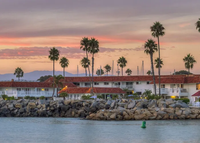 Pet Friendly hotel: Oceanside Marina Suites - A Waterfront Hotel