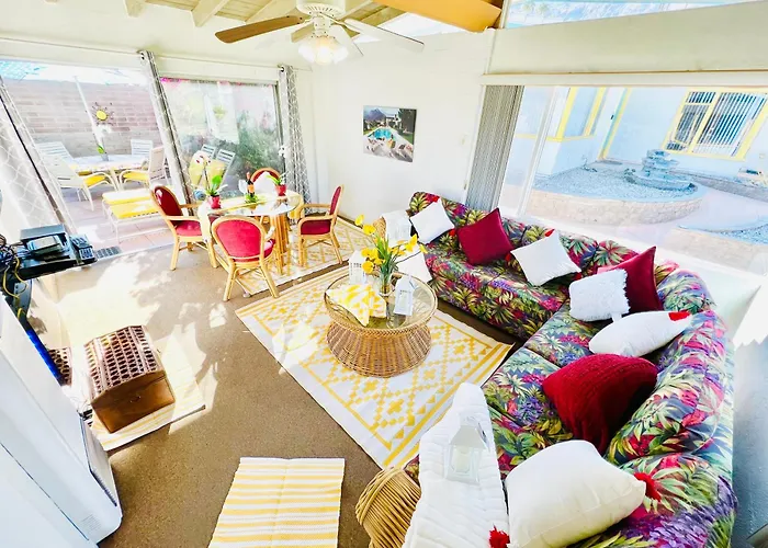 A Place in the Sun: Adults-Only Midcentury Boutique with Heated Pool