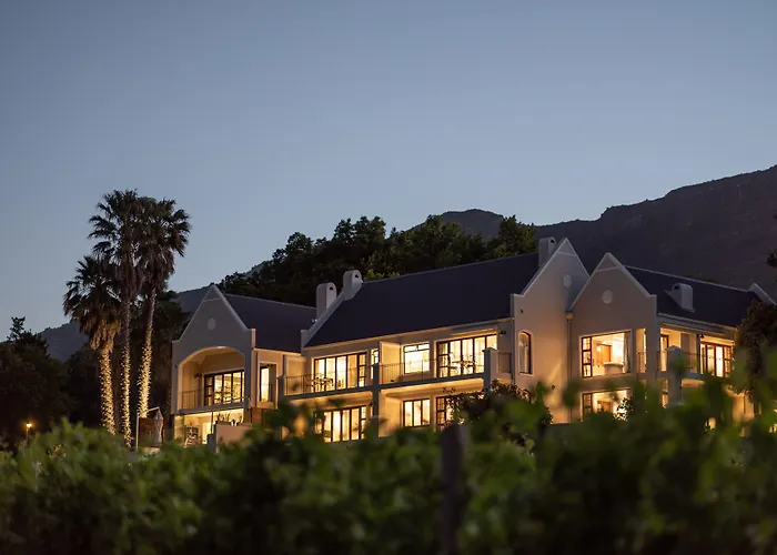 Villa mit Pool: Banhoek Lodge