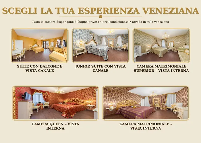 Luxury hotel only: La Veneziana Boutique Rooms