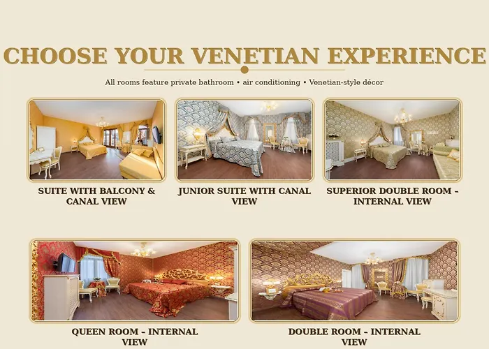 Luxury hotel only: La Veneziana Boutique Rooms