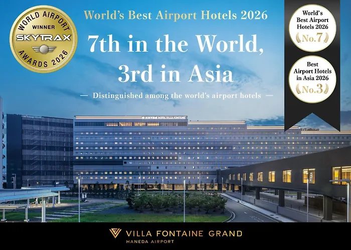 Hotel Jacuzzi Privatif Villa Fontaine Grand Haneda Airport - Directly Connected To Haneda Airport Terminal 3