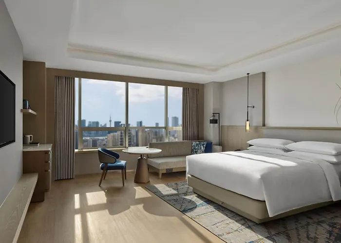 Casino hotel: Shanghai Marriott Hotel Yangpu Riverside